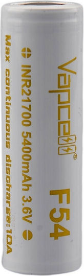 Vapcell Презареждаща батерия 21700 5400mAh 3.6V 1бр