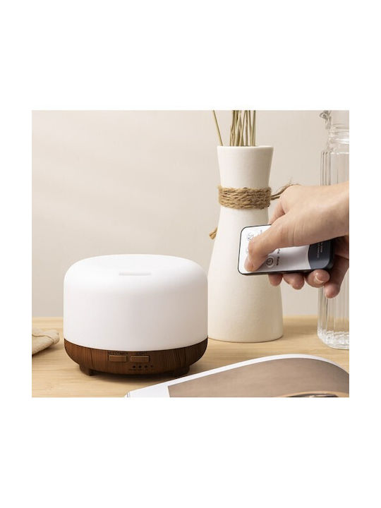 Ruhhy Lumini LED Dispozitiv de aromaterapie Alb 300ml