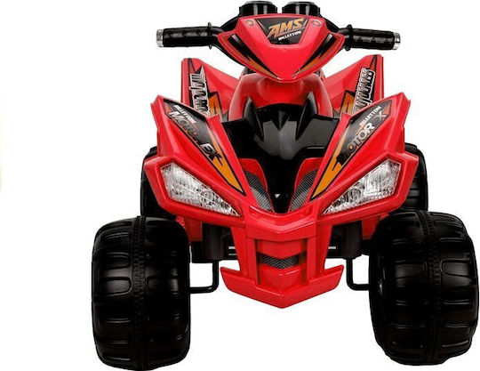 Medium Quad Red Electric Ride On Vehicle