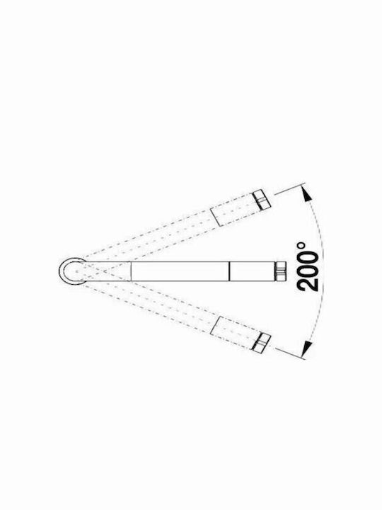 Blanco Vonda Kitchen Faucet Counter Chrome
