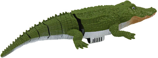 Remotely Controlled Water Crocodile Swimming Into Water By Remote Control