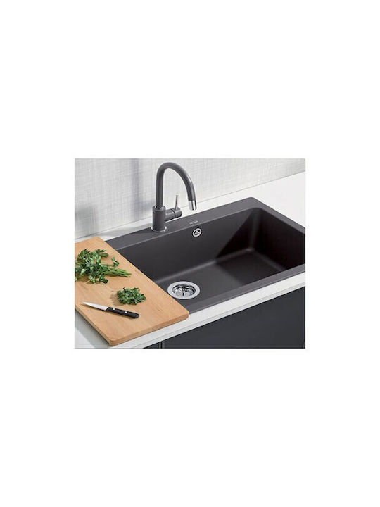 Blanco Mida-S Kitchen Faucet Counter with Shower Black