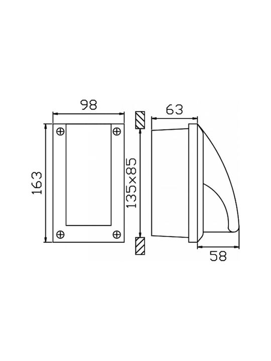 DIL Σποτ LED 1.4W DIL Σποτ LED 1.4W
