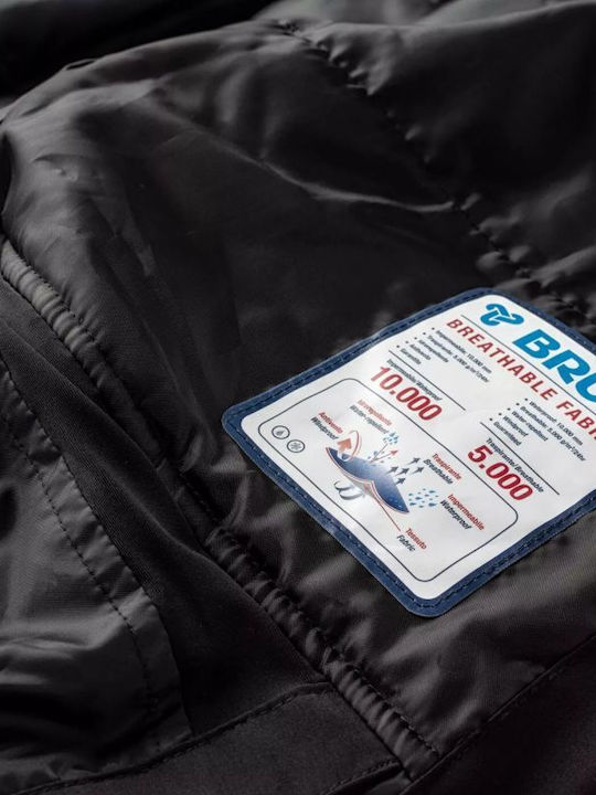 Brugi 92800463914 Ανδρικό Μπουφάν για Σκι & Snowboard Πορτοκαλί