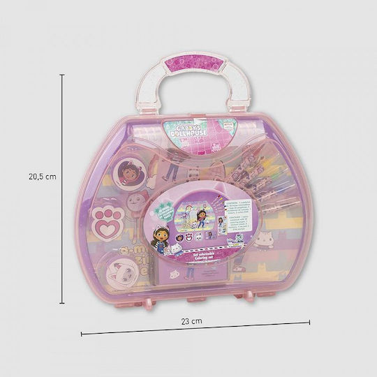 11-teiliges Mal- und Mappen-Set Gabby's Dollhouse