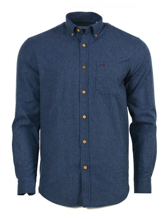 Men's shirt Boston 3400-12 Blue