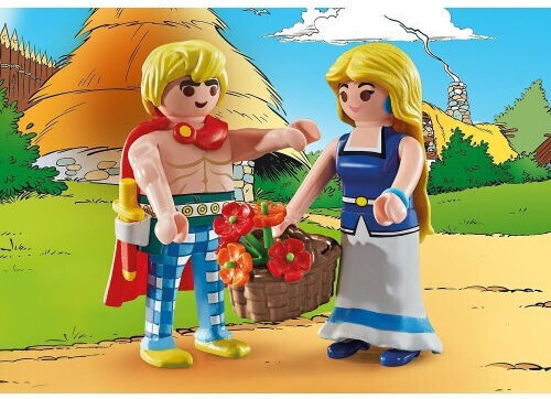 Playmobil Asterix Tragicomix and Falbala for 5-99 years old