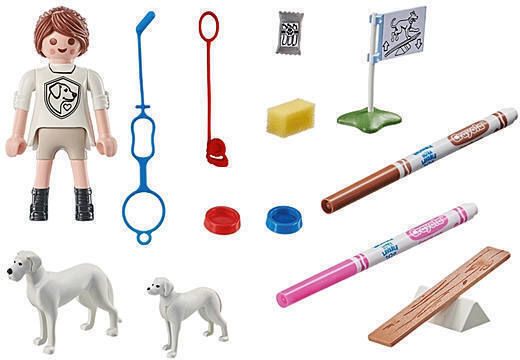Playmobil Color Dog training for 6-12 years old