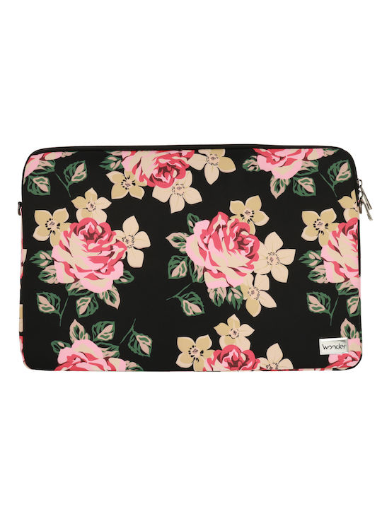 Wonder Чанта Калъф за лаптоп 16" Black And Roses POK042644