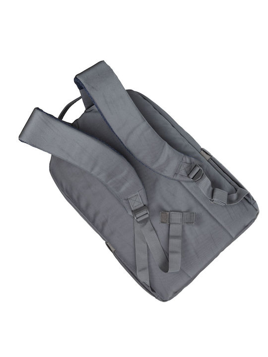 Rivacase Alpendorf Eco 7561 Αδιάβροχη Τσάντα Πλάτης για Laptop 16" σε Γκρι χρώμα