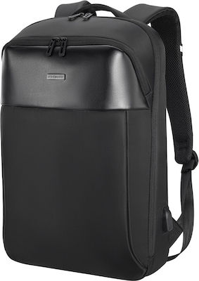 Modecom Active Tasche Rucksack für Laptop 15.6" in Schwarz Farbe