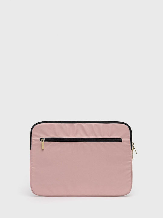 Guess Nylon Triangle Logo Geantă Husă pentru laptop 13" în culoarea Roz