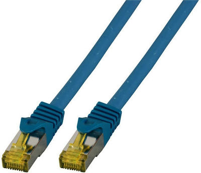 EFB S/FTP Cat.6a Cablu de rețea Ethernet 2m Albastru 1buc