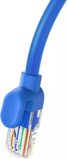Baseus U/UTP Кат.6 (Gigabit) Мрежов Кабел Ethernet 3м Син