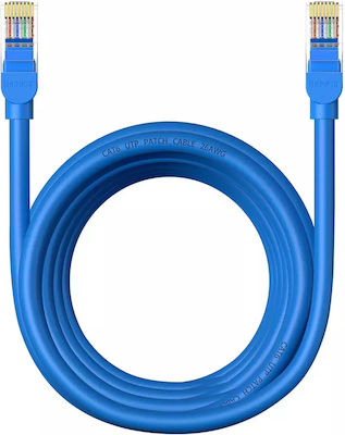 Baseus U/UTP Kat.6 Ethernet-Netzwerkkabel 5m Blau 1Stück (B00133204311-04)