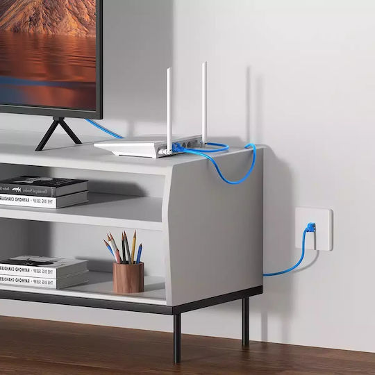 Baseus U/UTP Кат.6 (Gigabit) Мрежов Кабел Ethernet 3м Син
