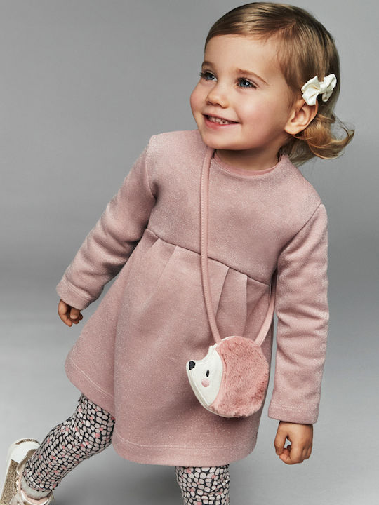 Children's Dress Sweatshirt Long Sleeve Set with Accessories Rouge