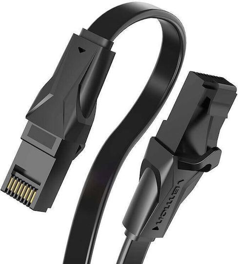Vention Равен U/UTP Кат.6 (Gigabit) Мрежов Кабел Ethernet 1м Черен
