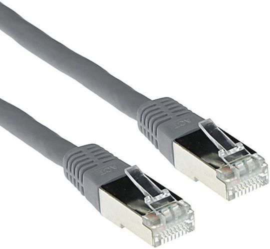Intronics S/FTP Cat.6a Gigabit Network Cable Ethernet 2m Gray