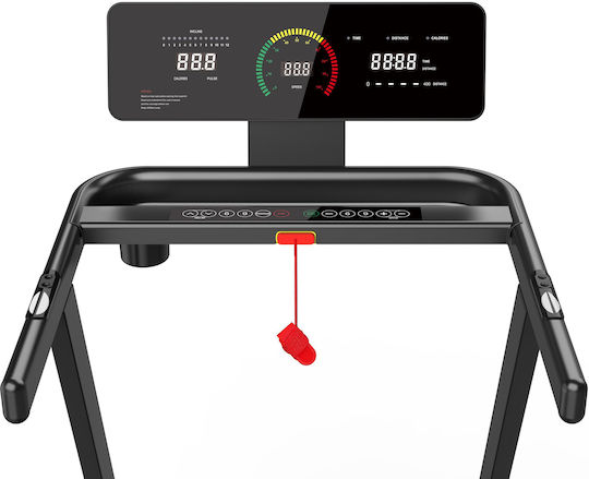 Alpine Fitness TT-400 2hp Ηλεκτρικός Αναδιπλούμενος Διάδρομος Γυμναστικής για Χρήστη έως 115kg