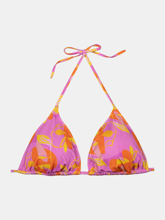 BP-1622 Bikini Dreieck Floral Bubble Print