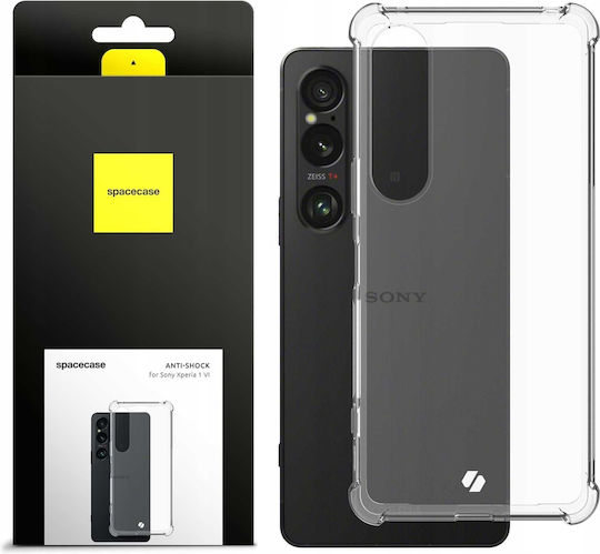 Spacecase Anti-shock Back Cover Silicon 1mm cu Curea Transparent (Xperia 1 VI)