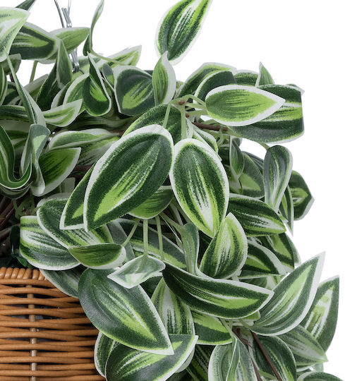 Globostar? Artificial Garden Golden Bell Willow Hanging Plant 20627 Τεχνητό Κρεμαστό Διακοσμητικό Φυτό Ιτίας Y50cm