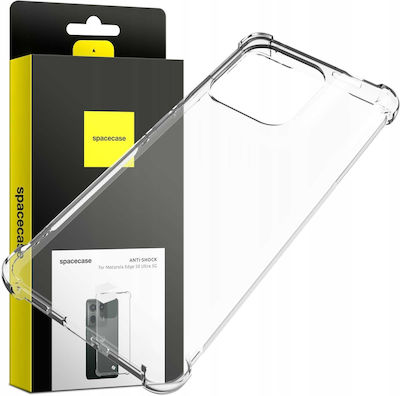 Spacecase Back Cover Silicone 1mm Transparent (Motorola Edge 50 Ultra)