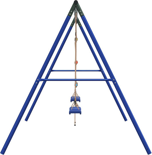vidaXL Metal Double Swing 185x185x185cm Multicolour