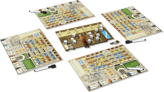 Brettspiel High Season: Grand Hotel Roll & Write für 2-4 Spieler 12+ Jahre (EN) Lookout Games