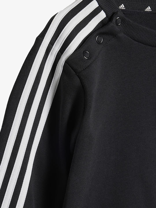 Kids Sweatpants Set Gray 3pcs Essentials 3-Stripes