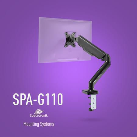 Spacetronik Βάση Γραφείου Οθόνης έως 32" με Βραχίονα (SPA-G110)