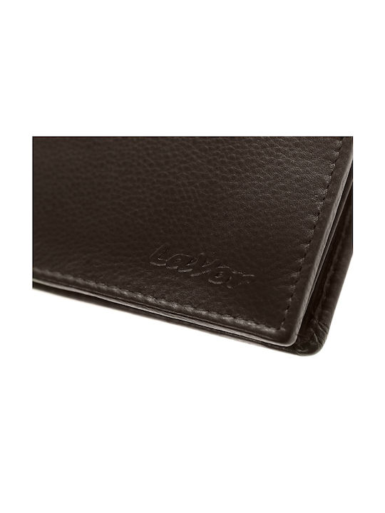 Lavor Men's Leather Wallet with RFID Brown