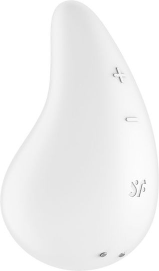 Satisfyer New Drop Mini Δονητής Μασάζ 8cm Λευκός