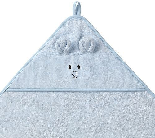 Babyono Детски Худи-Халат Син 100x100см