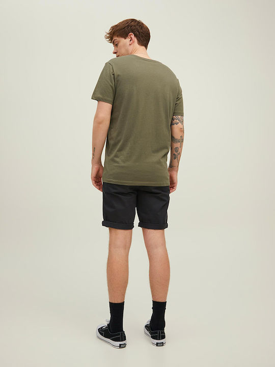 Jack & Jones Men's Shorts Chino Black