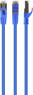 Cablexpert S/FTP Cat.6a Cable 1m Μπλε