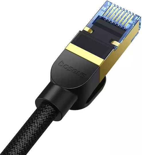 Baseus Cupru De Atașare Directă Cat.7 (10Gbps) Cablu De Rețea Ethernet 25m Negru