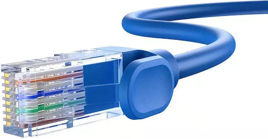 Baseus U/UTP Cat.6 (Gigabit) Cablu De Rețea Ethernet 1m Albastru