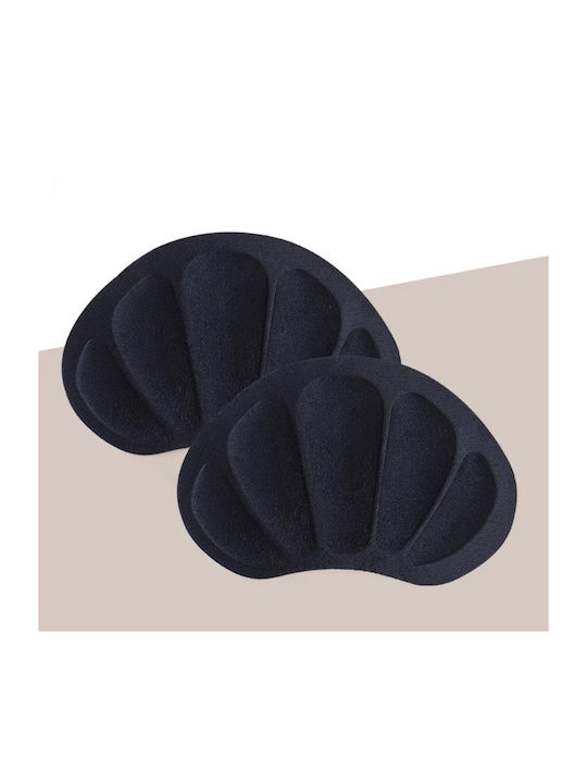 Set 2 perne de amortizare pentru pantofi Zola, universal 9.6x6 cm, negre