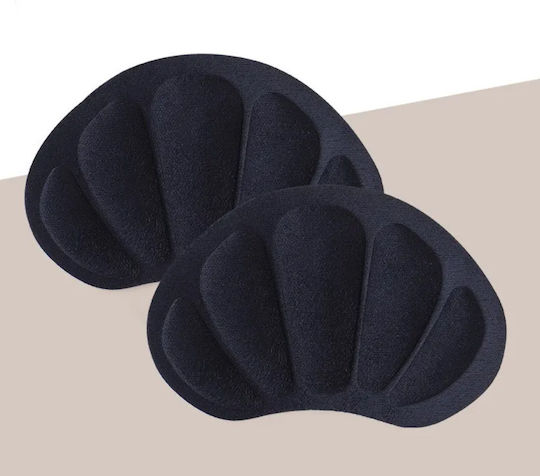 Set 2 Zola Shoe Cushion Pads Shoes Universal 9.6x6 Cm Black