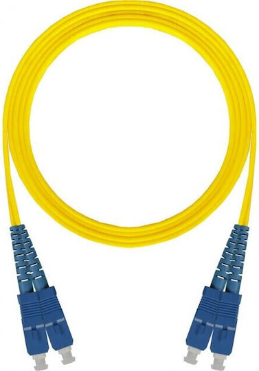 Central Central Optical Fiber Cable SC-SC 2m Yellow