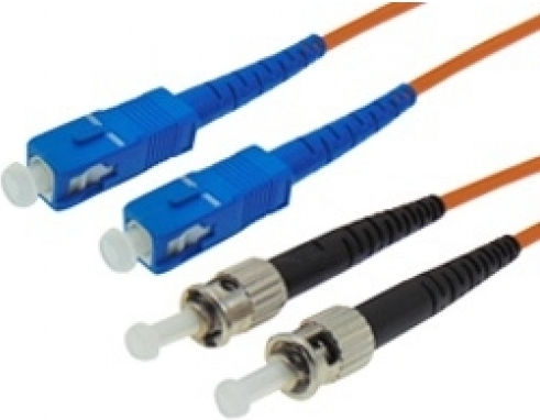 Optical Fiber Cable ST-SC 3m Orange