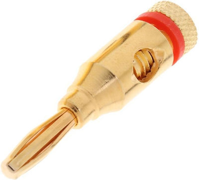 KAL Electronics Βύσμα Banana male (XS-P011/RED)