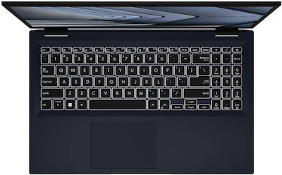 Asus ExpertBook B1 B1502CVA-GR53C3X 15.6" FHD (i5-1335U/16GB/512GB SSD/W11 Pro) Star Black (Tastatură GR)