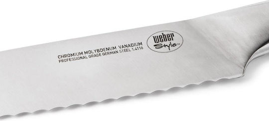 Weber Deluxe Cuțit de Pâine din Oțel Inoxidabil