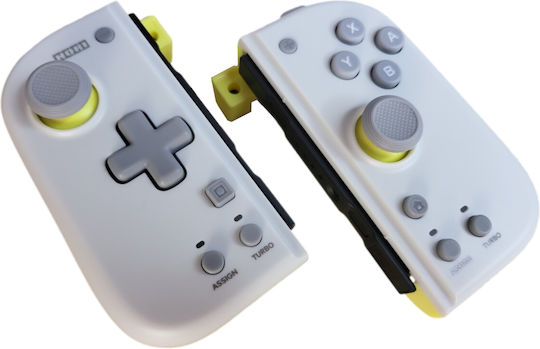 Hori Split Pad Compact Wired Gamepad for Switch Gray/Yellow