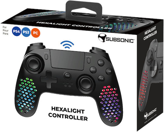 Subsonic SA5654 Kabelloser Controller für PC / PS3 / PS4 Schwarz