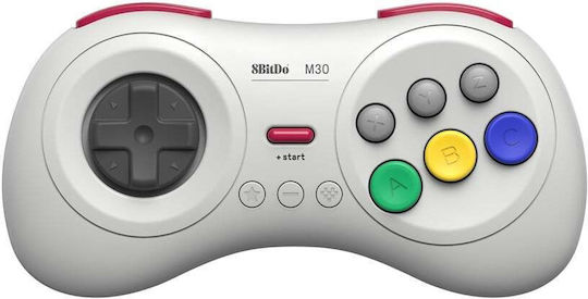 8Bitdo M30 Bluetooth Wireless Gamepad for Android / PC / Switch White
