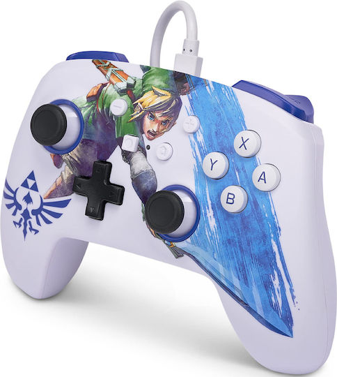 PowerA Enhanced Wired Gamepad for Switch Zelda Master Sword Attack